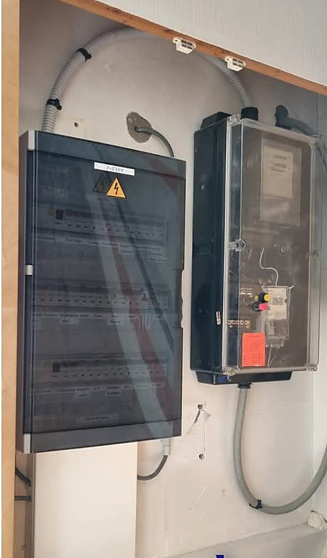Tableau électrique neuf et conforme après intervention